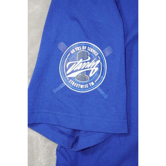 Streetwise Dopest 60 Jarrin Tee 2XL Blue Graphic T-Shirt 1958–2018 Tribute - Picture 5 of 8